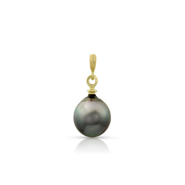 with textural, brushed yellow gold mount<br>and hinged bail clasp <span class='visuallyhidden'>Call or text 323-404-2959 if you need shopping assistance.</span>